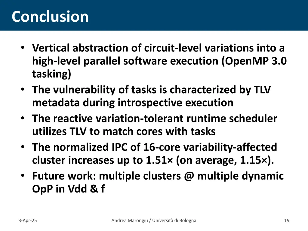 conclusion