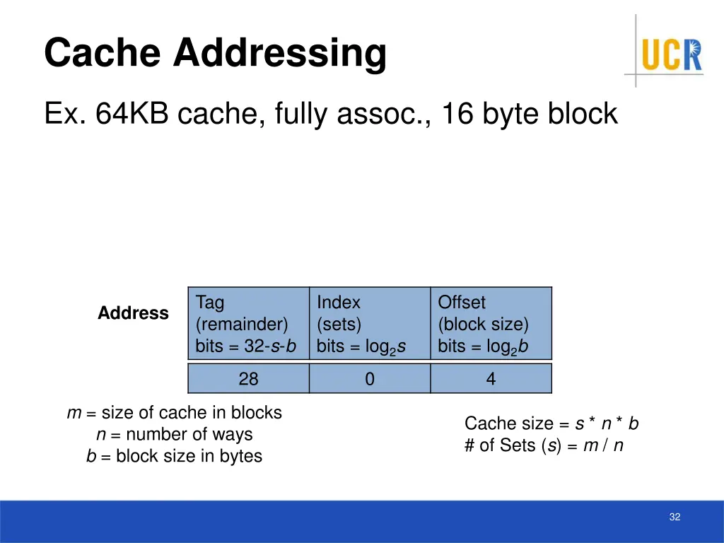 cache addressing 3