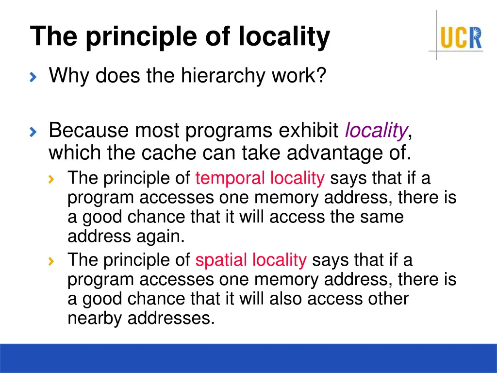 the principle of locality