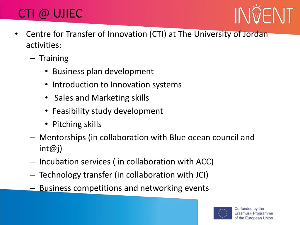 cti @ ujiec 1