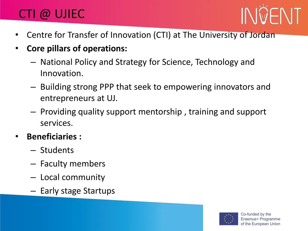 cti @ ujiec