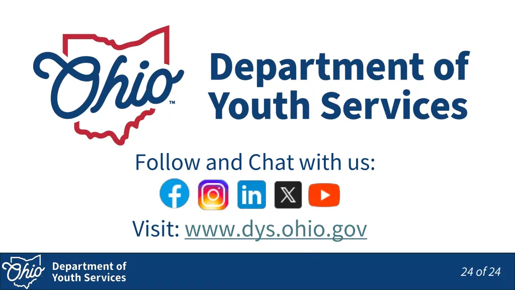 follow and chat with us