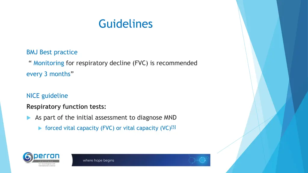 guidelines