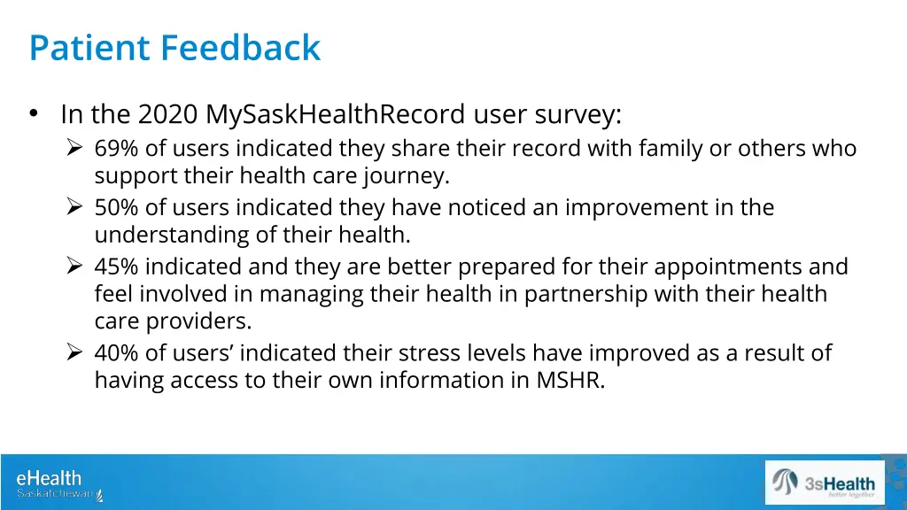 patient feedback