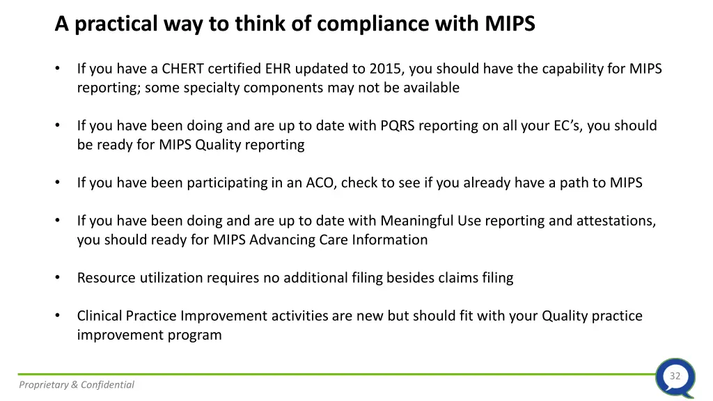 a practical way to think of compliance with mips