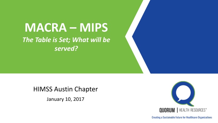 macra mips the table is set what will be served