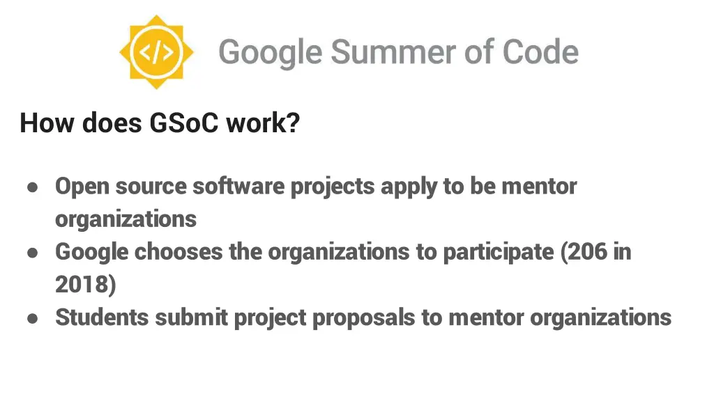 how does gsoc work