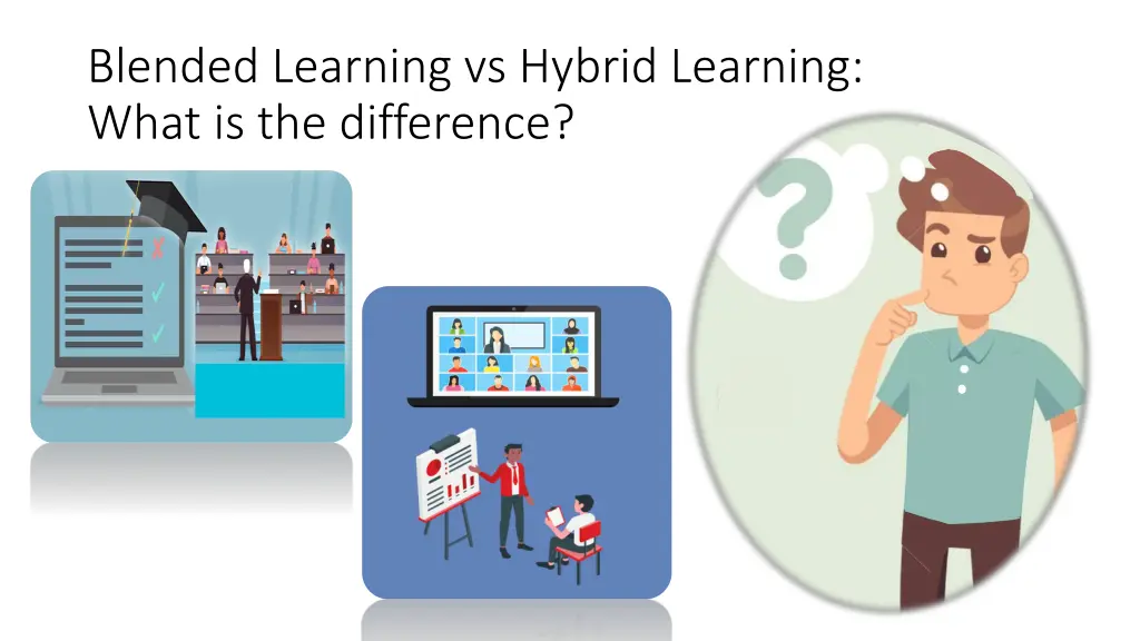 blended learning vs hybrid learning what