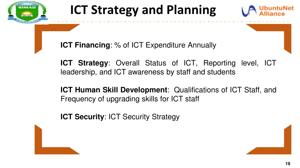 ict strategy and planning 1