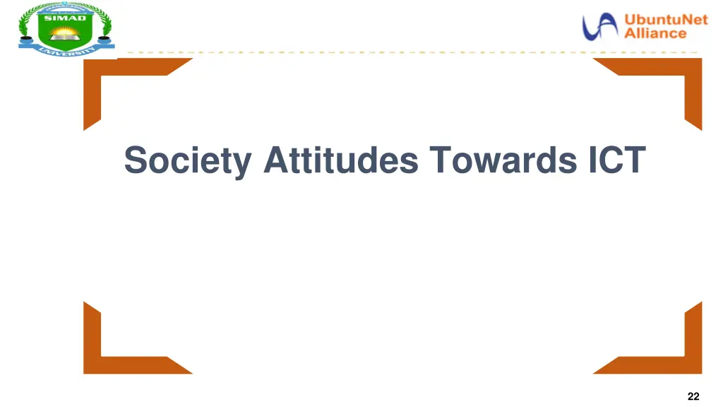 society attitudes towards ict