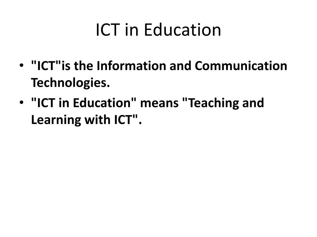 ict in education 2