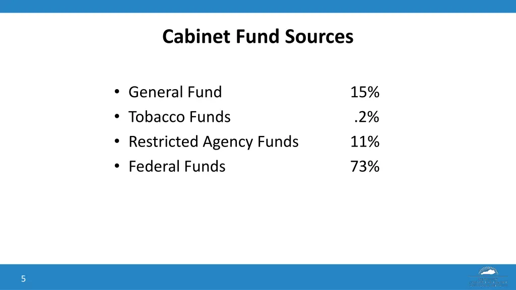 cabinet fund sources