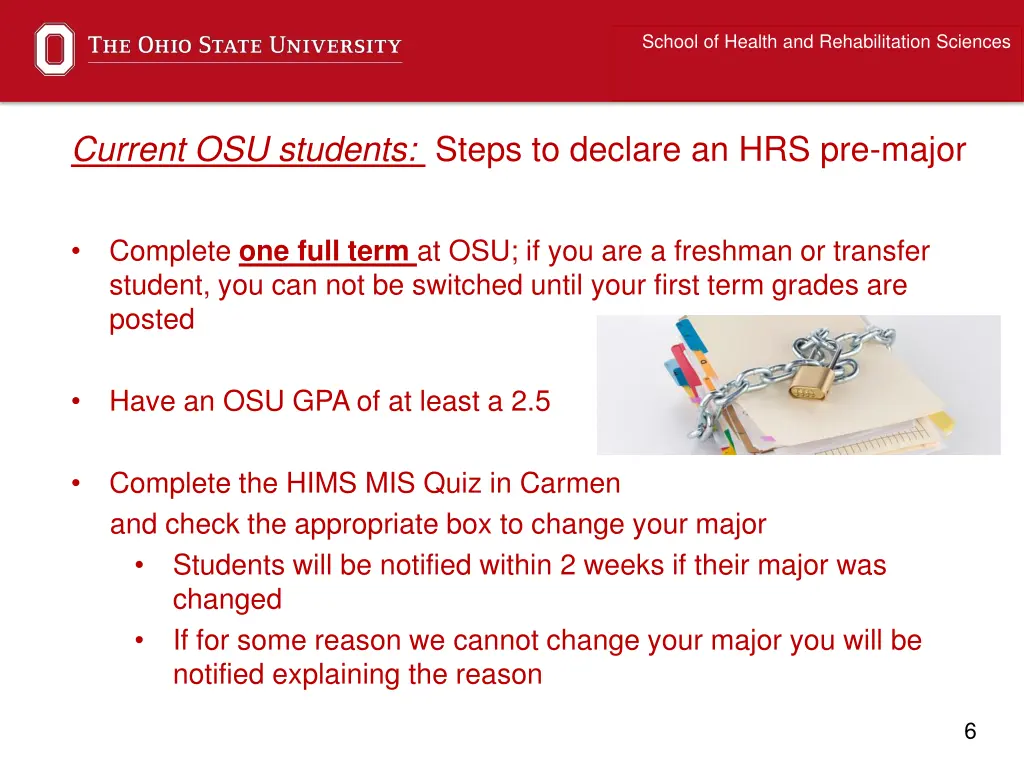 school of health and rehabilitation sciences 1