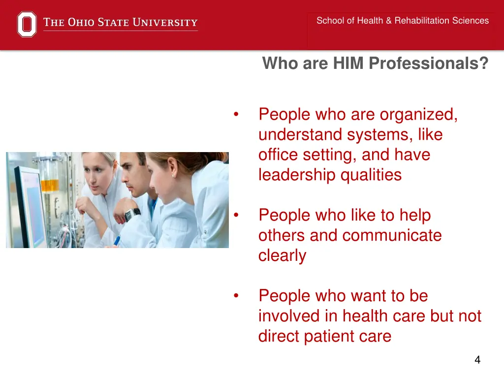 school of health rehabilitation sciences 1