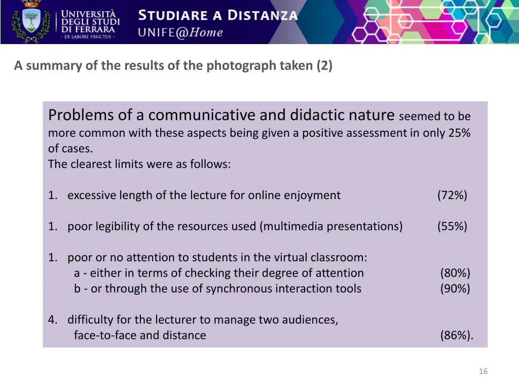 a summary of the results of the photograph taken 2