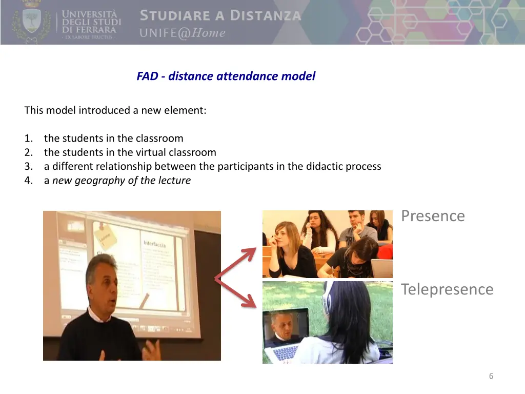fad distance attendance model 1