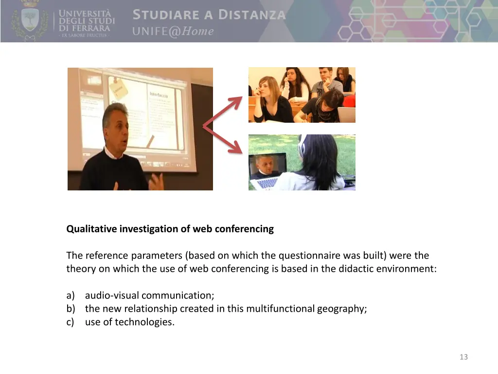 qualitative investigation of web conferencing