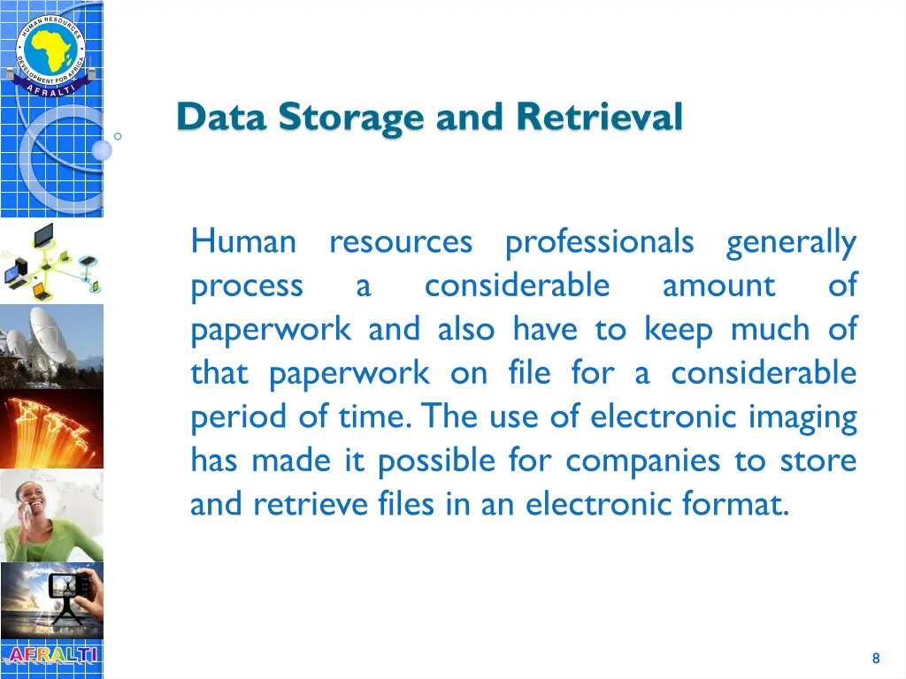 data storage and retrieval