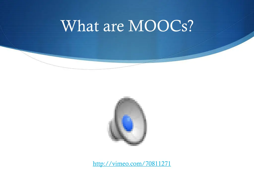 what are moocs