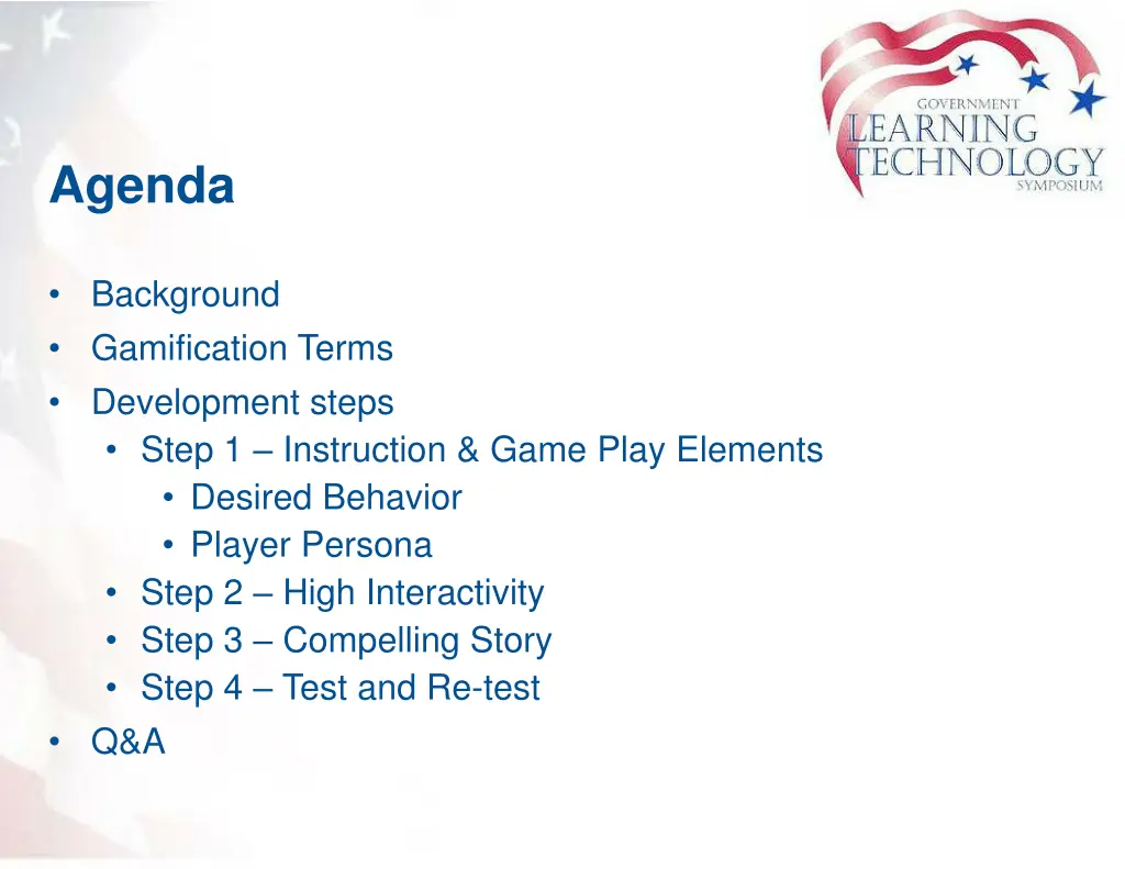 agenda