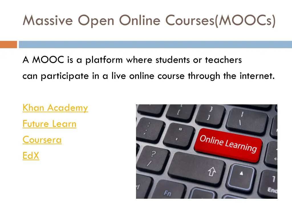 massive open online courses moocs