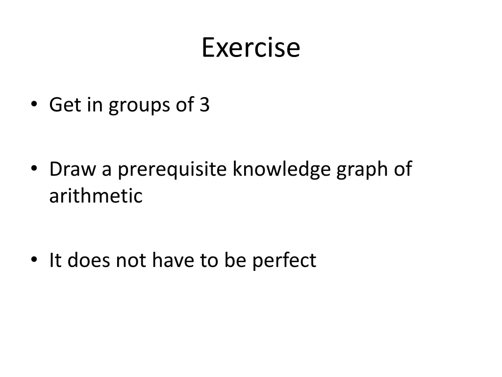 exercise