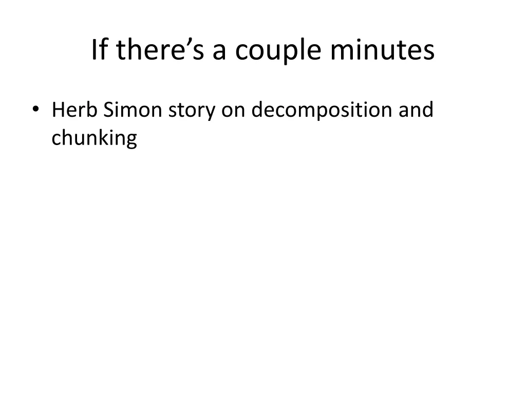 if there s a couple minutes