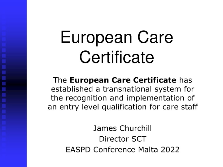 european care certificate