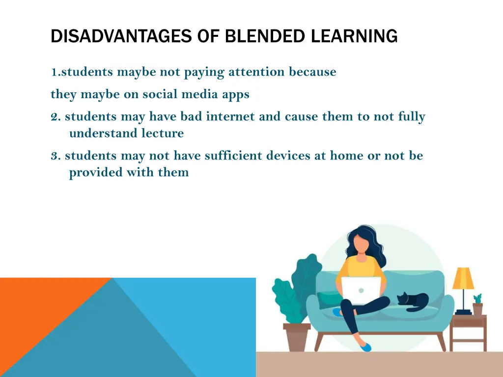 disadvantages of blended learning