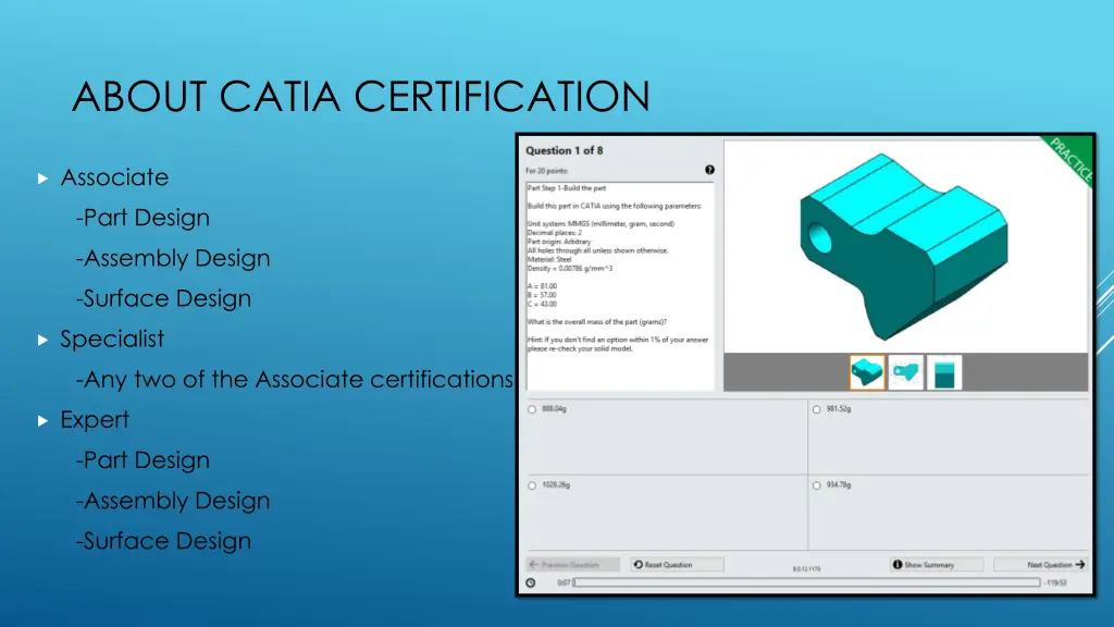 about catia certification
