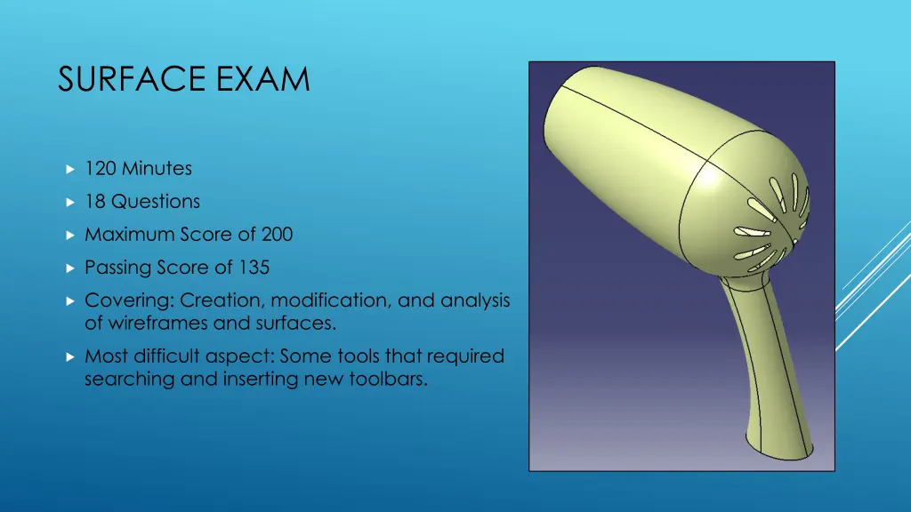 surface exam