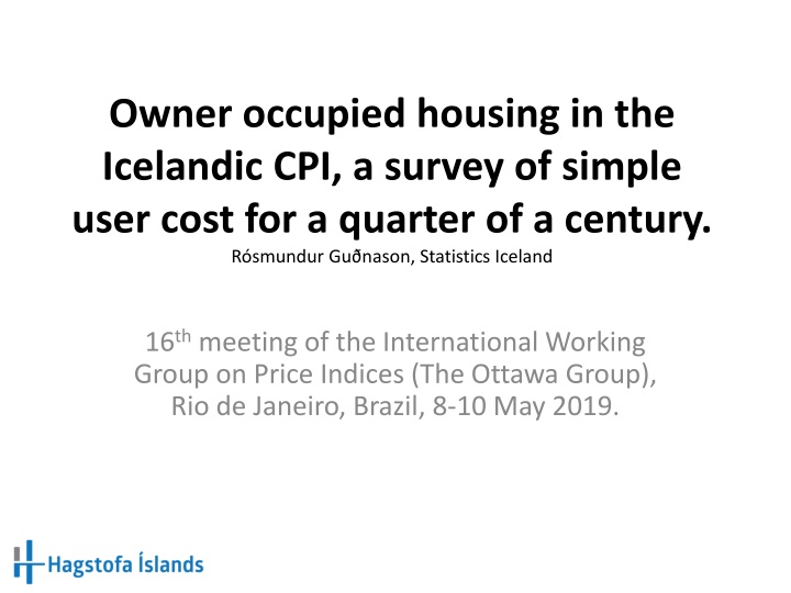 owner occupied housing in the icelandic