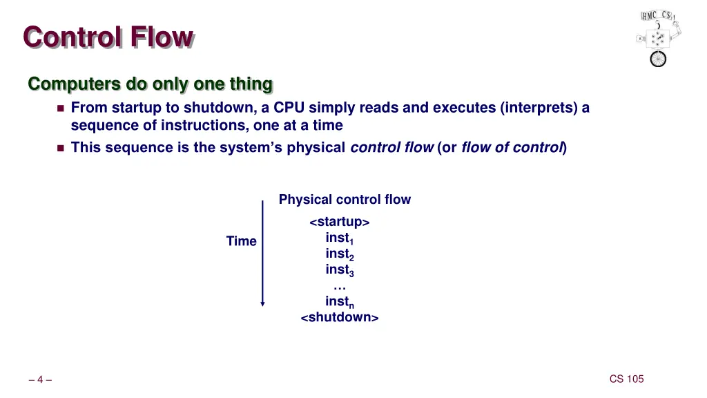 control flow