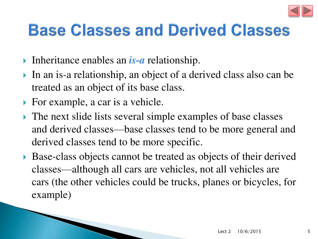 inheritance enables an is a relationship
