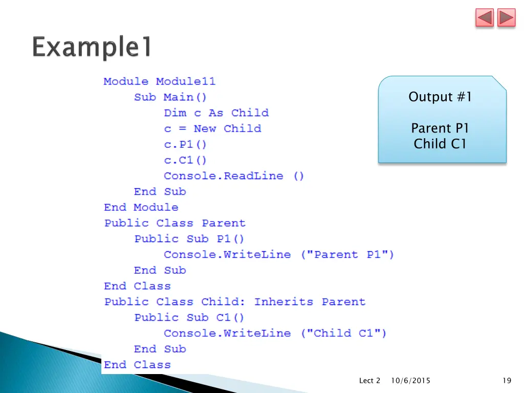 output 1