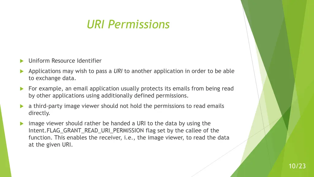 uri permissions
