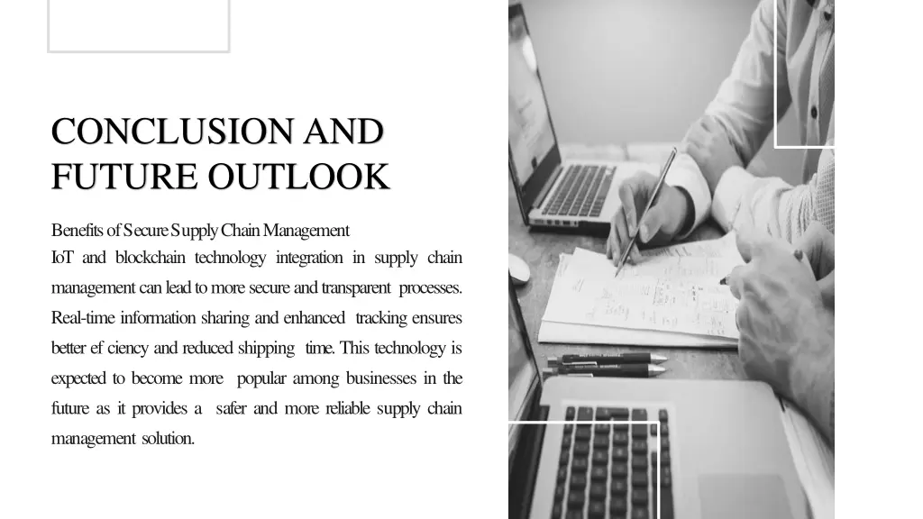 conclusion and future outlook