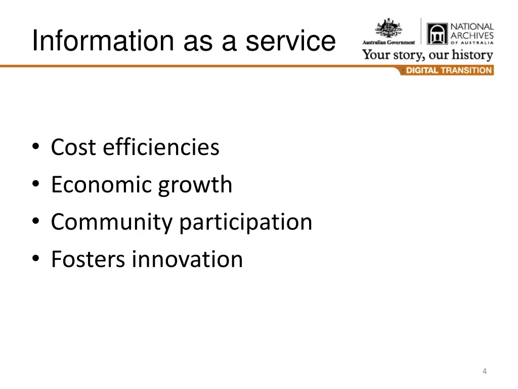 information as a service