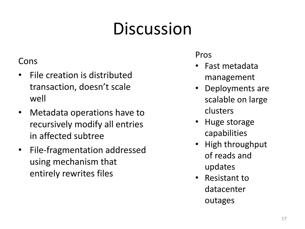 discussion