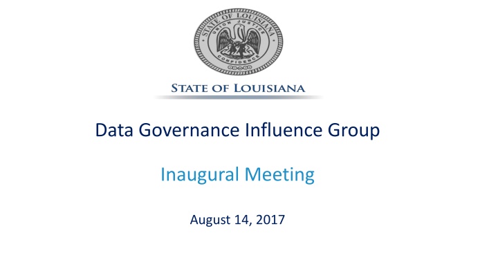 data governance influence group
