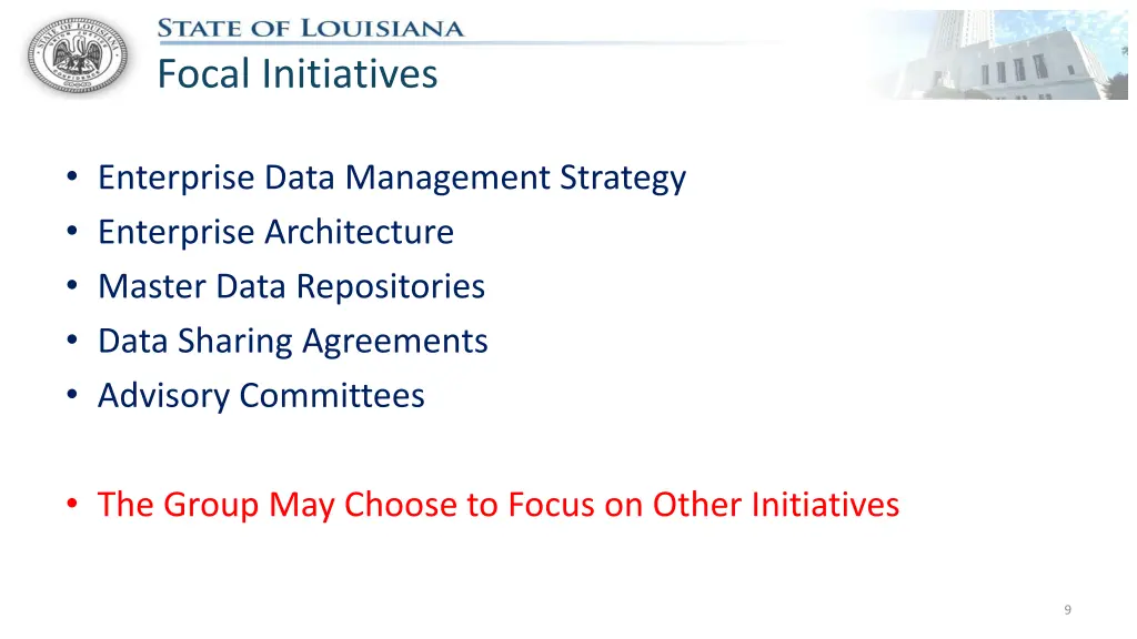 focal initiatives