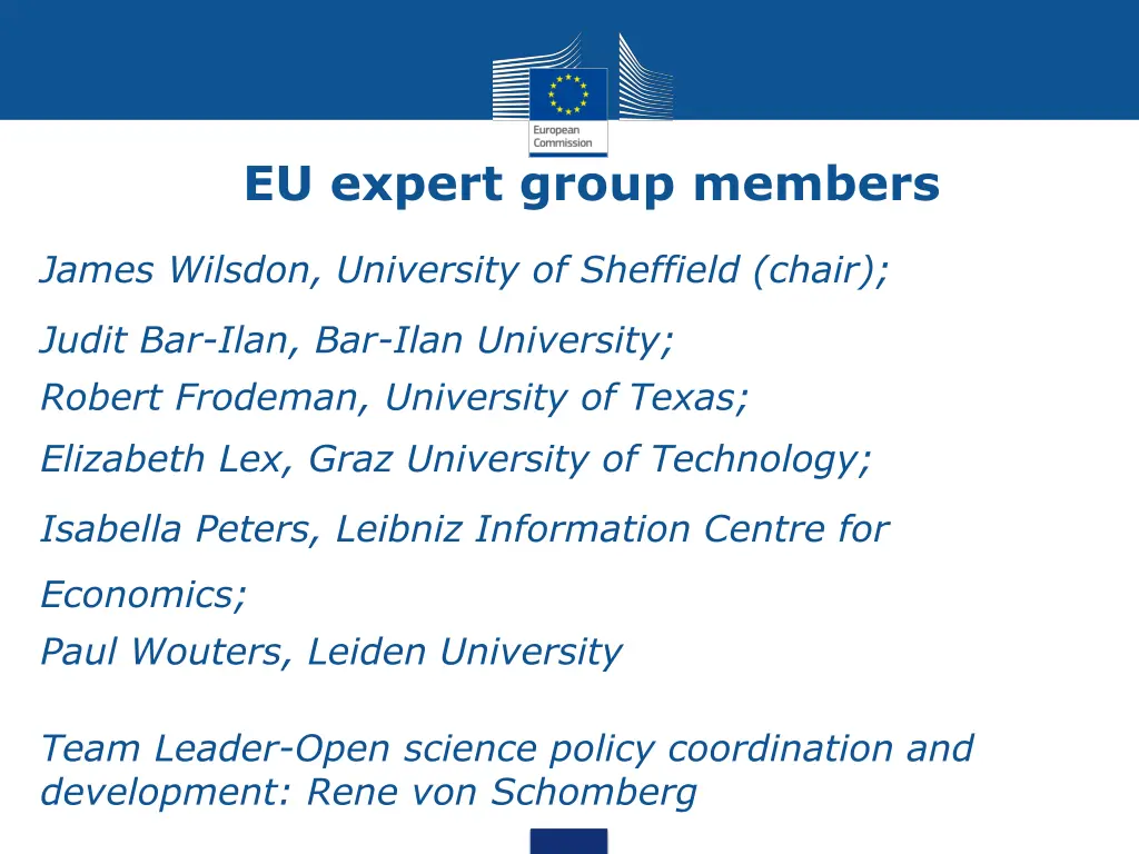 eu expert group members