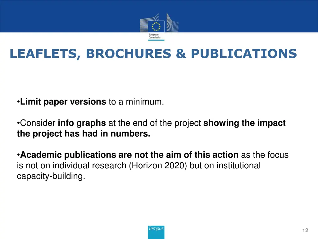 leaflets brochures publications