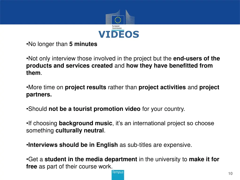 videos