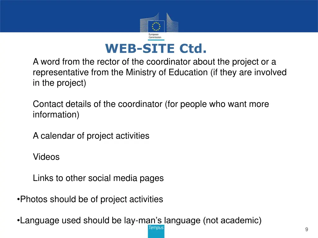 web site ctd