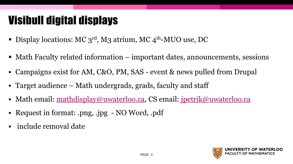 visibull digital displays
