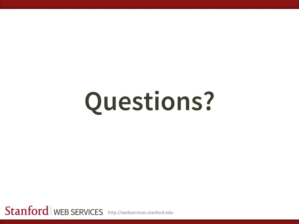 questions