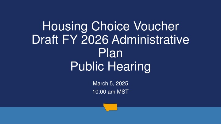 housing choice voucher draft fy 2026