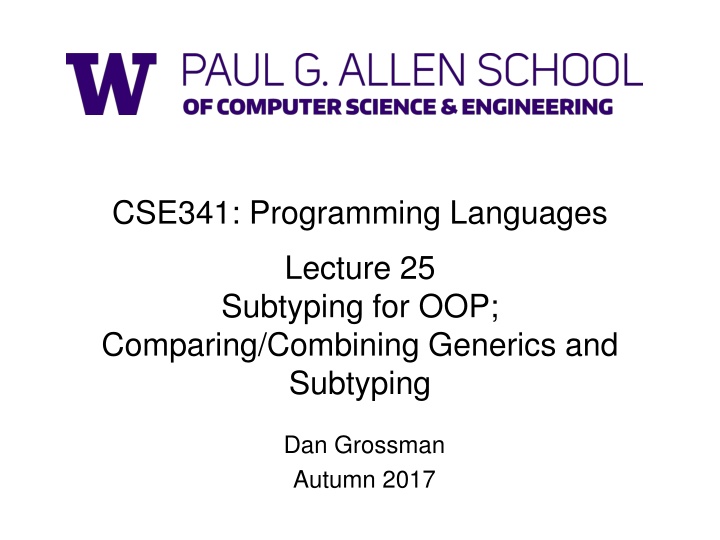 cse341 programming languages