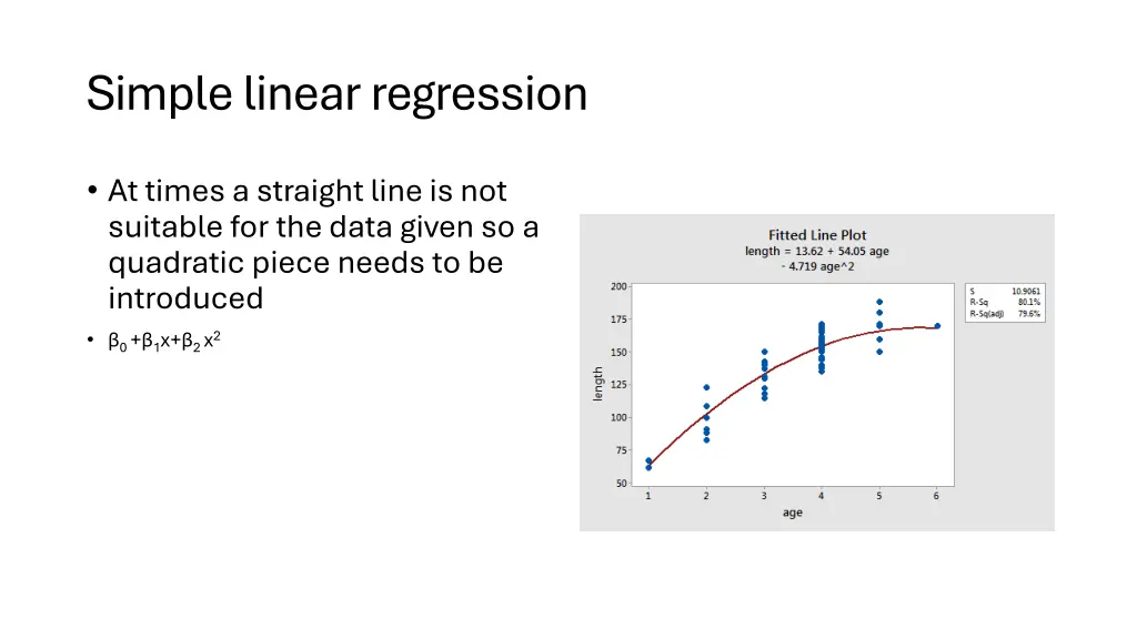 simple linear regression 1